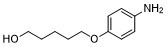 1-Pentanol, 5-(p-aminophenoxy)- 100055-08-1